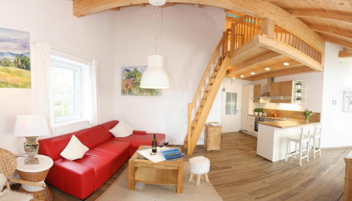 Haus Chiemsee-Blick Gstadt am Chiemsee Esterno foto